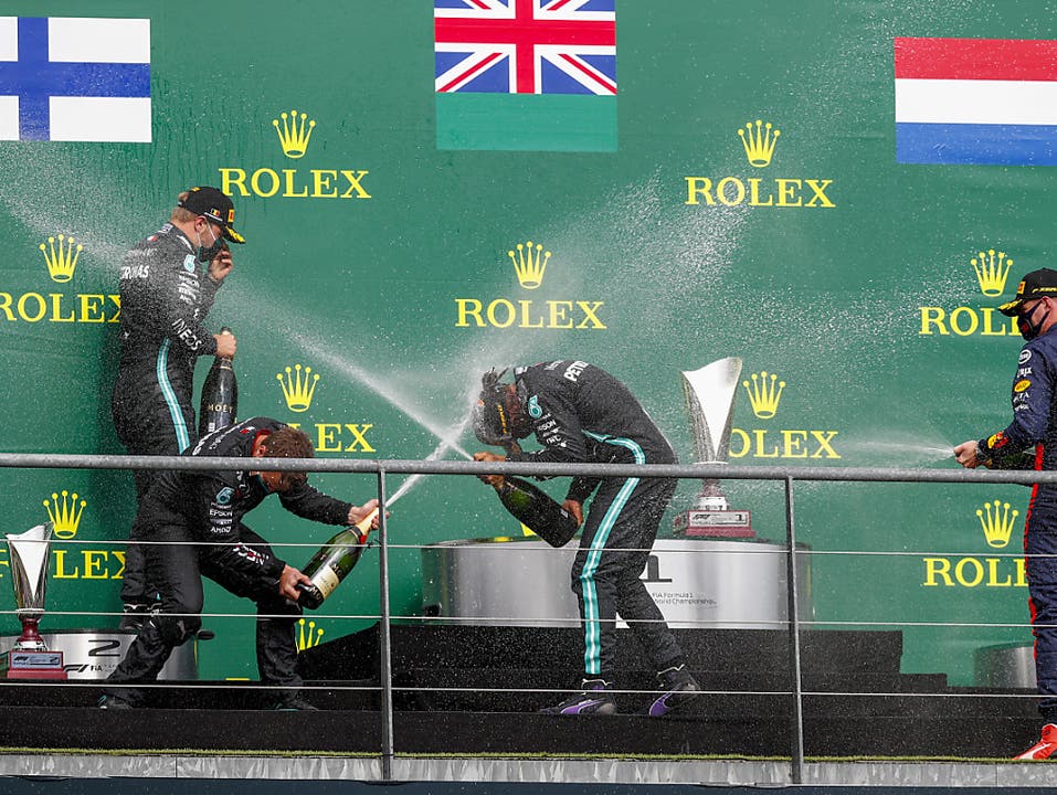 Champagner ist bei der Siegerehrung in der Formel 1 längst wieder erlaubt