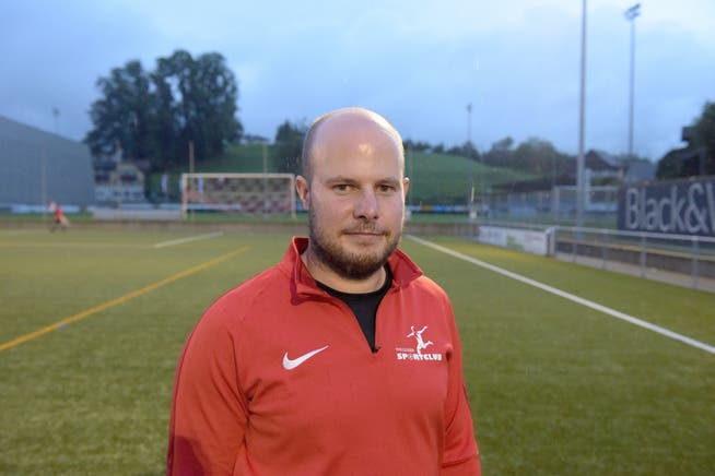 Andrin Demarmels, Trainer des Weggiser SC.