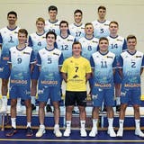Die zweite Mannschaft von Volley Amriswil. Welche zwei Spieler des NLB-Teams positiv getestet wurden, will der Verein nicht sagen. (Bild: PD)
