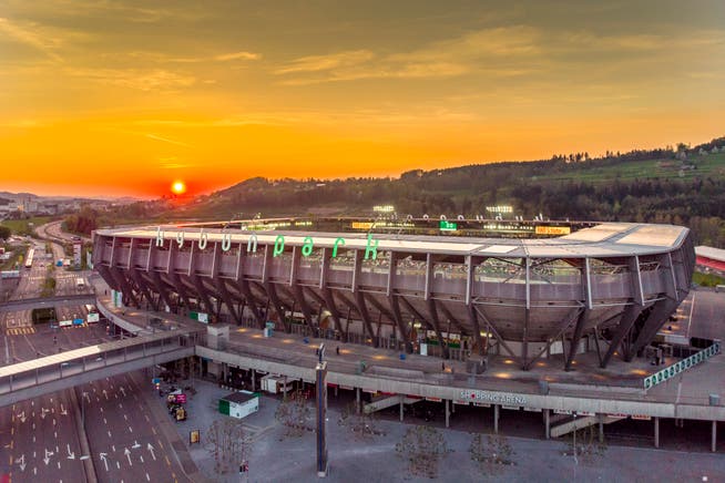 Der Kybunpark, das Heimstadion des FC St.Gallen