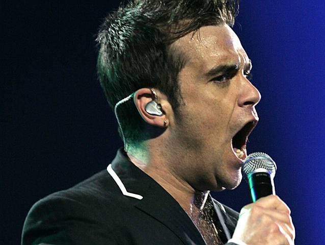 Robbie Williams in Aktion (Archiv) Robbie Williams in Aktion (Archiv)