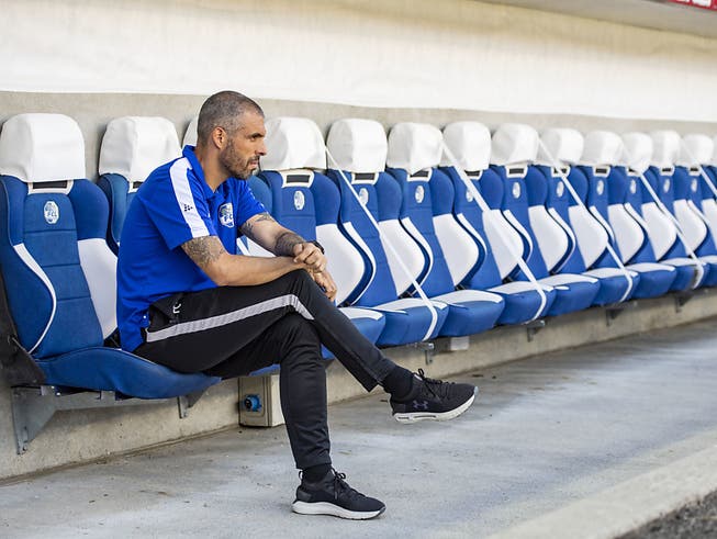 Luzerns Coach Fabio Celestini muss noch ein paar Tage auf Neuzuzug Samuel Alabi warten