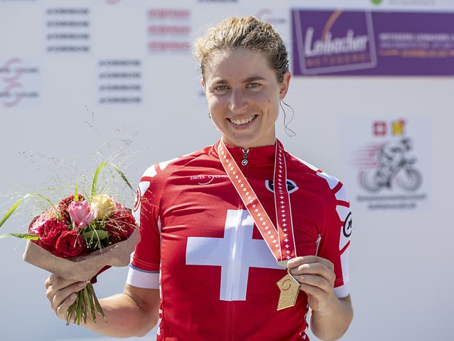 Schweizer Meisterin Marlen Reusser will auch an der WM in Imola eine Medaille gewinnen