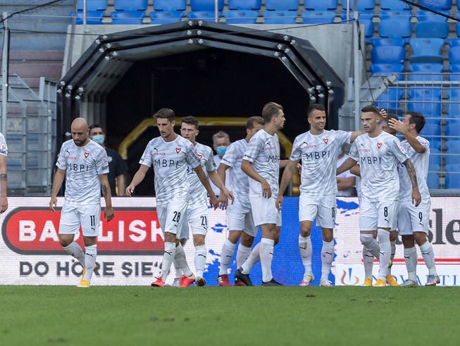 Aufsteiger Vaduz gab im St.-Jakob-Park bei der Rückkehr in die Super League einen guten ersten Eindruck ab