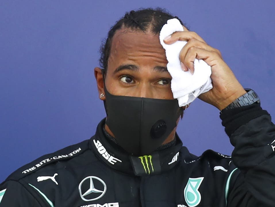 Lewis Hamilton kam wegen den Stewards zusätzlich ins Schwitzen