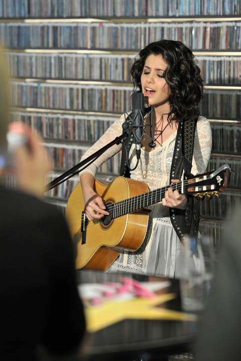Katie Melua zu Besuch bei Radio Argovia