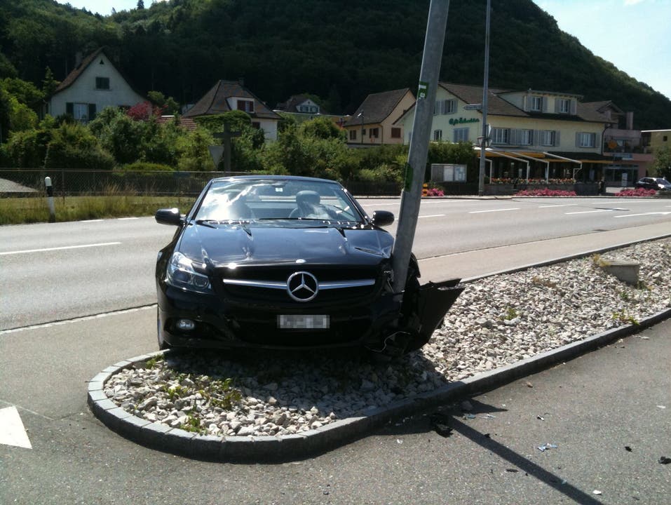 Unfall in Würenlingen