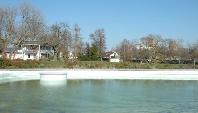 Blick in das Freibad Letzigraben – erbaut nach Plänen von Max Frisch. (Foto: mst)