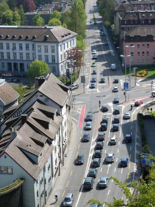 Einer der am stärksten belasteten Verkehrsknoten der Schweiz