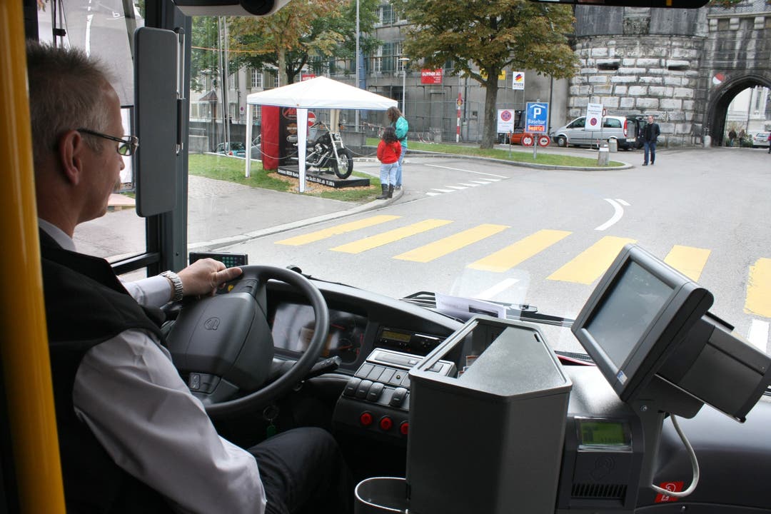 Der neue Hybridbus von Solothurn