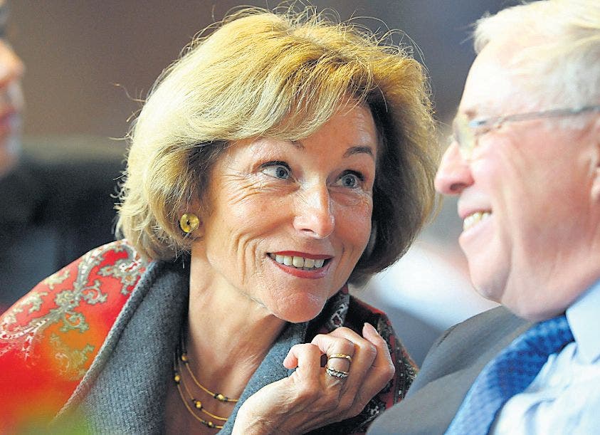 5. Ex-Bundesrat Christoph Blocher (69) und Gattin Silvia (64)