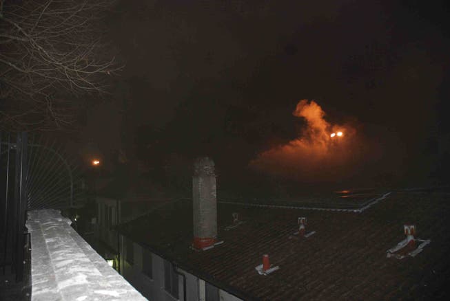 Brand an der Seilergasse in Solothurn