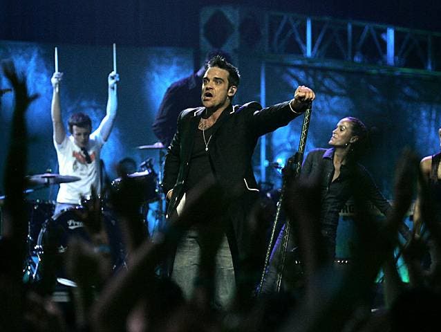 Robbie Williams Robbie Williams feiert Comeback (Archiv)