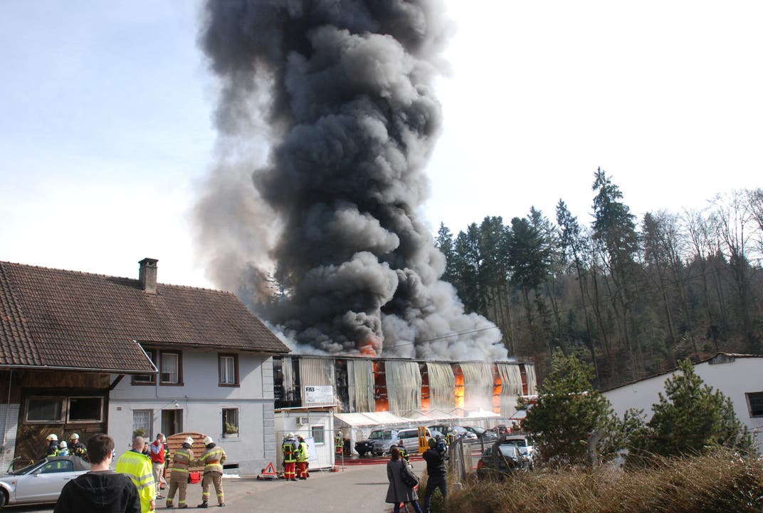 Brand in Wohlenschwil