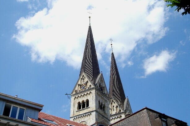 Kirche St. Martin in Olten, der neue Standort der Bischofsweihe.
