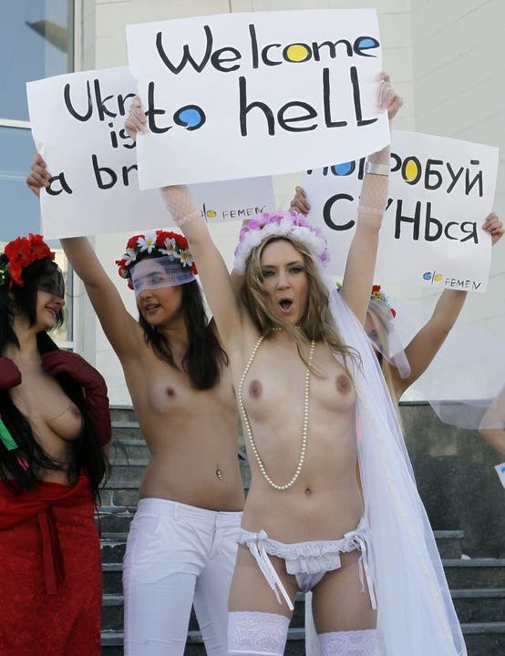 Femen-Protest im März dieses Jahres
