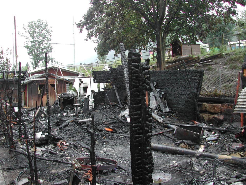  Im August 2007 brannten Teile des Parks. (Foto: Jürg Amsler)