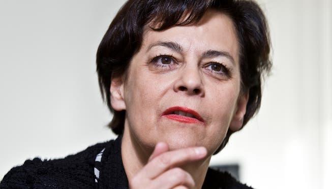 Die Zürcher Finanzdirektorin Ursula Gut