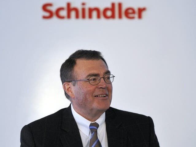Das wars: Alfred Schindler gibt sein Amt als Konzernchef ab