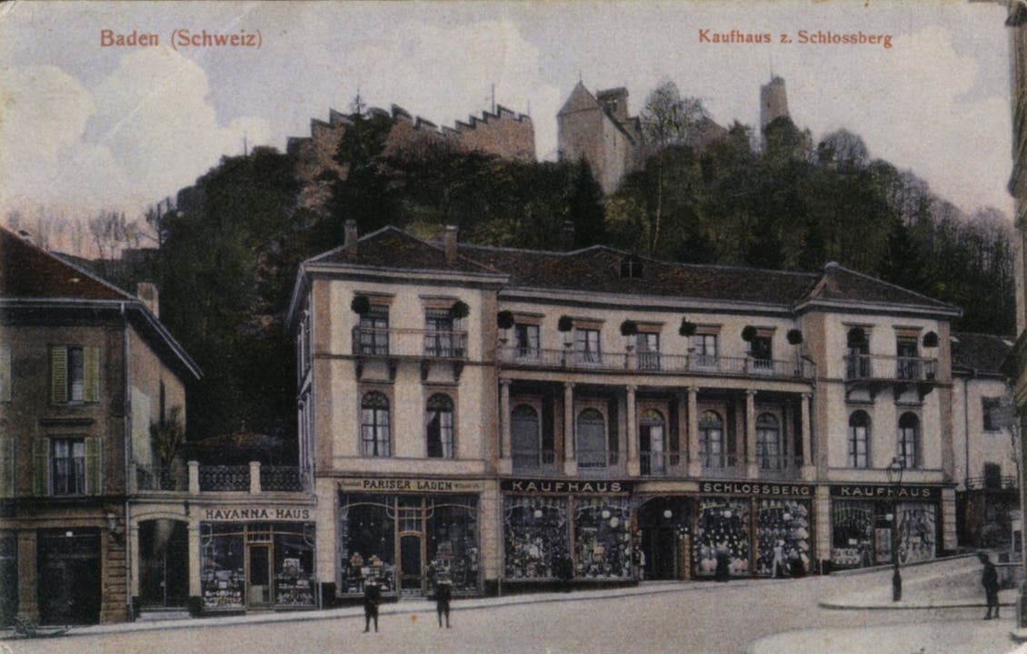 Kaufhaus am Schlossberg 1909