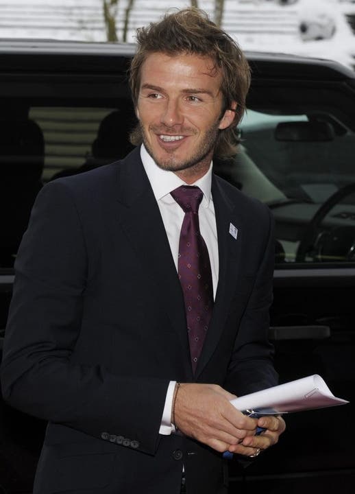  Siegessicher: David Beckham.
