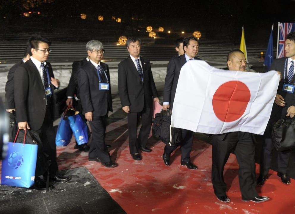  Die japanische Delegation.