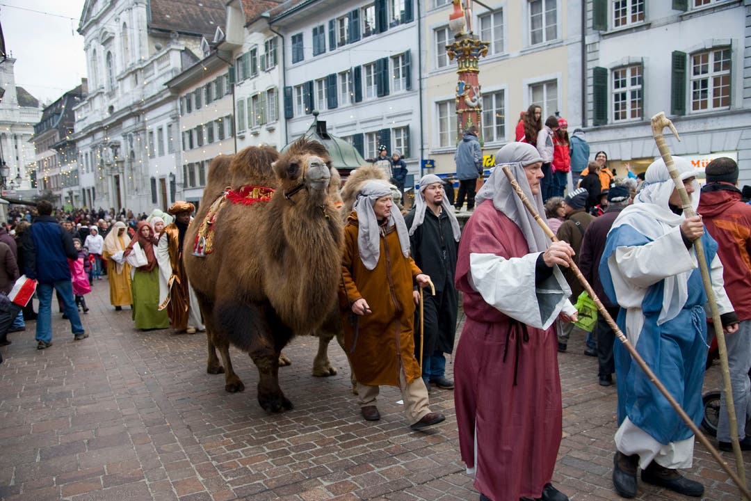 Die Weihnachtsgeschichte in Solothurn