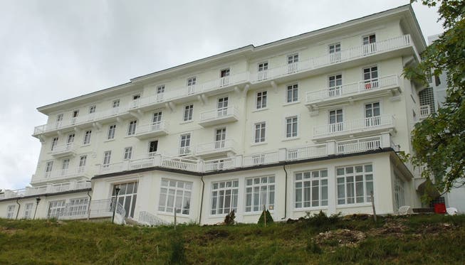 Wird am 3. Dezember zwangsverwertet: Grand Hôtel du Pont, Ex-Naturheilkunde-Klinik.
