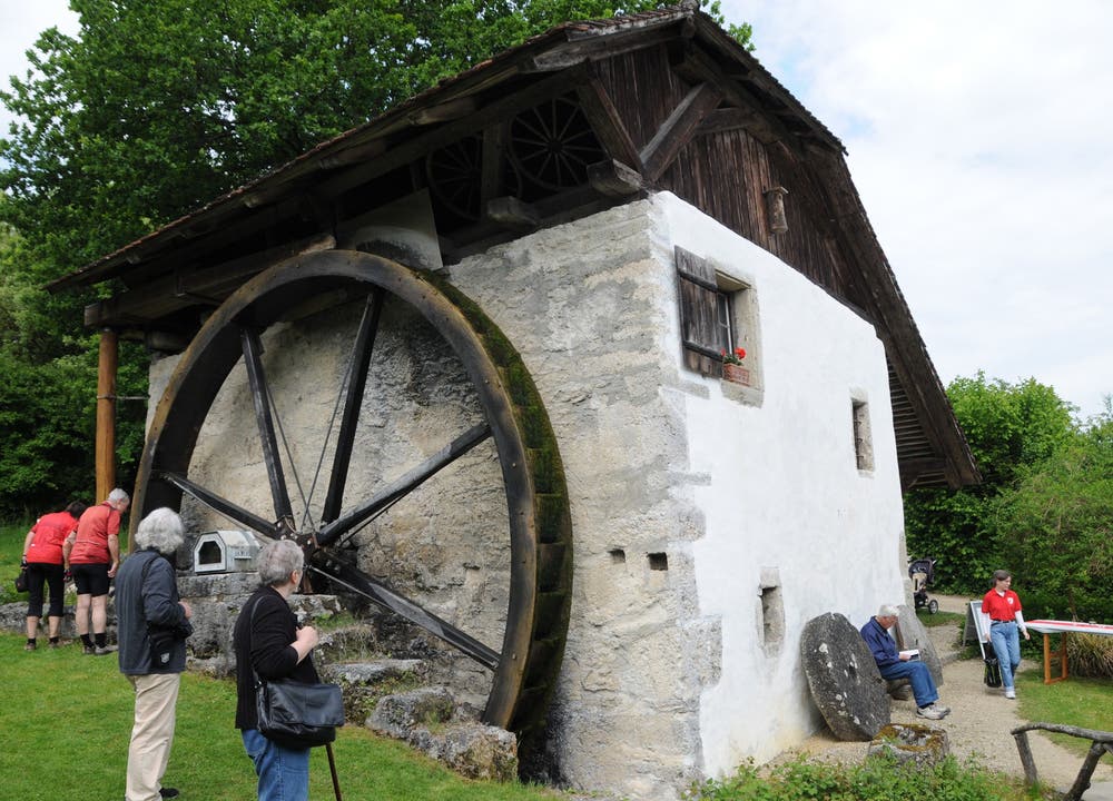 Die Alte Mühle in Büren a. A. war am Mühlentag Ziel vieler Besucher