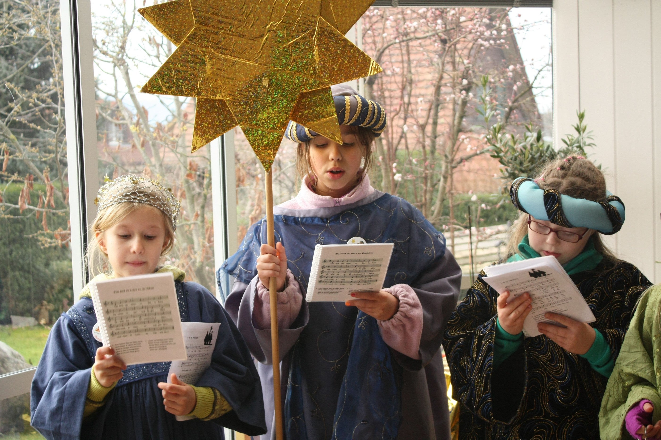 Sternsingen - Die Geroldswiler Sternsinger Segnen Limmattaler Häuser