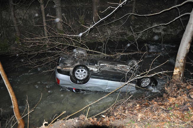 Verkehrsunfall in Erschwil – Der Fahrer blieb unverletzt
