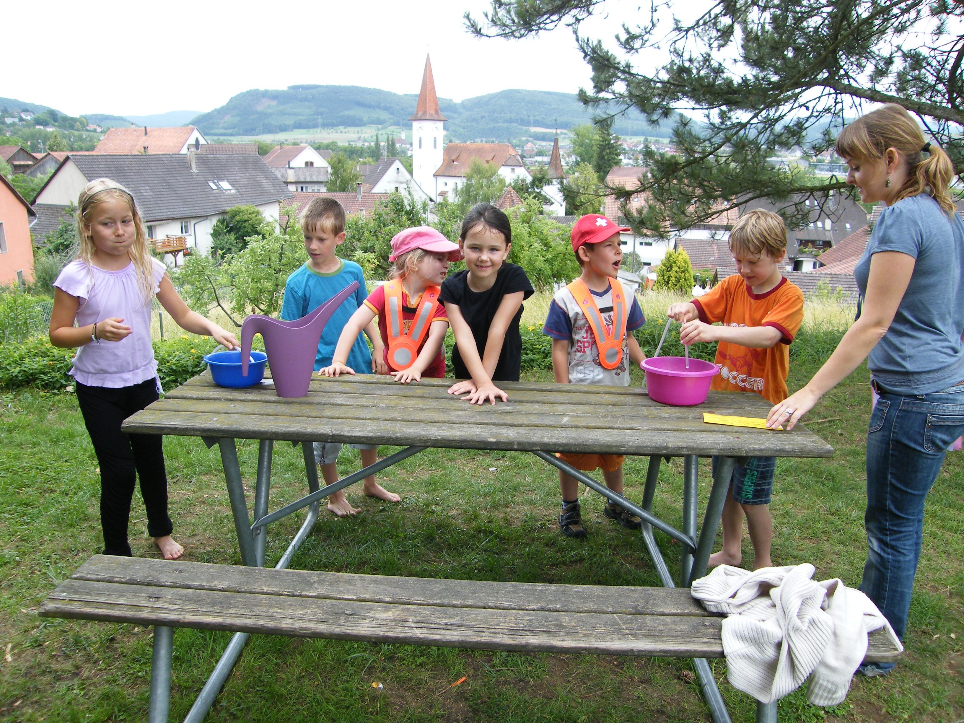 Bildstrecke - Projektwoche der Schule Oeschgen