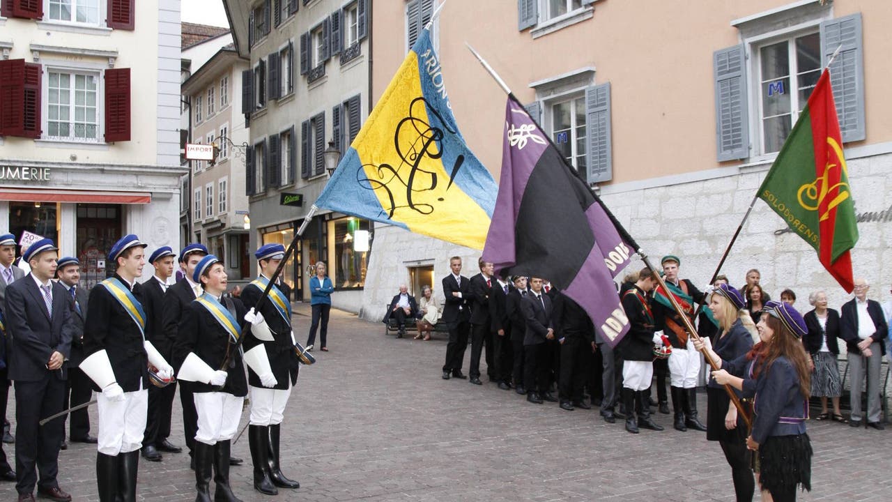 Sternencortège der Solothurner Studentenvereinigungen