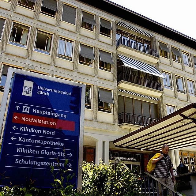 Ein Pfleger des Universitätsspitals Zürich wurde verhaftet (Archiv)