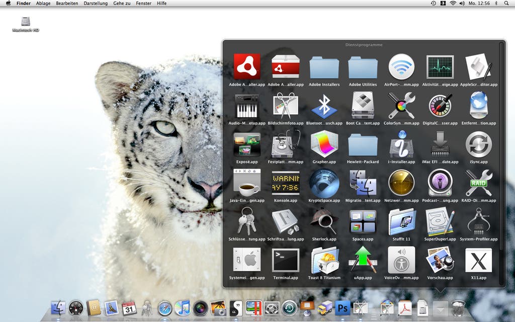 Zweiter Atem für Apple-Computer dank dem Betriebssystem Mac OS X Das Betriebssyastem Mac OS X in der Version 10.6.