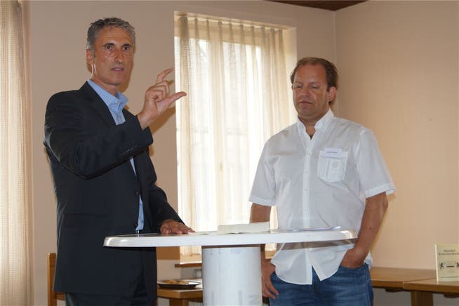 ZSC-CEO Peter Zahner eröffnete beim Business-Lunch des EHC Olten einen Einblick in seine Arbeit.
