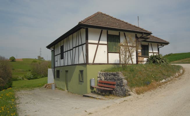 Das Schützenhaus in Ehrendingen: Der Kugelfang der Schiessanlage kann saniert werden.