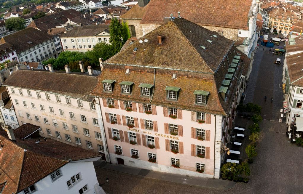 Das Hotel Krone in Solothurn ist ausgeräumt