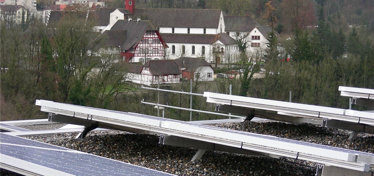 Neue Photovoltaikanlage in Wettingen