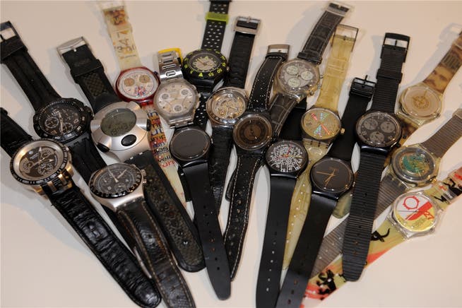 Swatch ist wohl die meistverkaufte Uhrenmarke der Welt, die Vielfalt der Modelle einzigartig, Raritäten sind immer noch begehrt. OLiver Menge