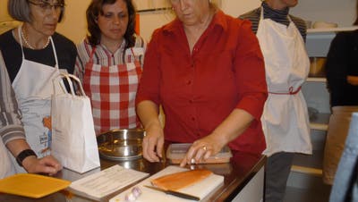 Fischkochkurs mit dem Frauenverein Stetten