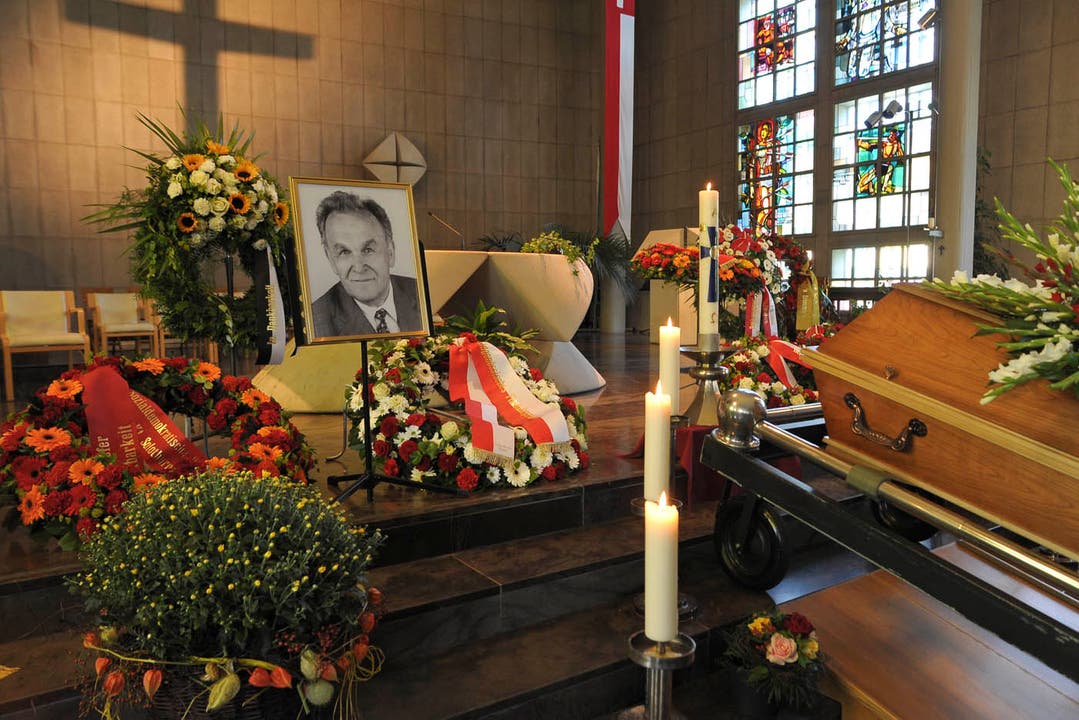 Beerdigung von Otto Stich