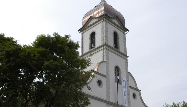 Die reformierte Kirche Baden wird am Sonntag wieder zu einem Fernsehstudio