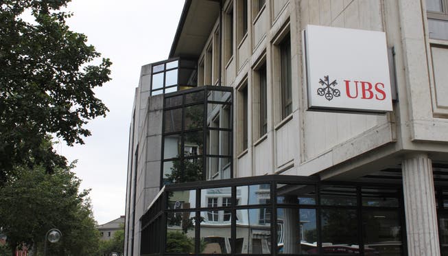 Die UBS-Filiale in Solothurn. (Symbolbild)