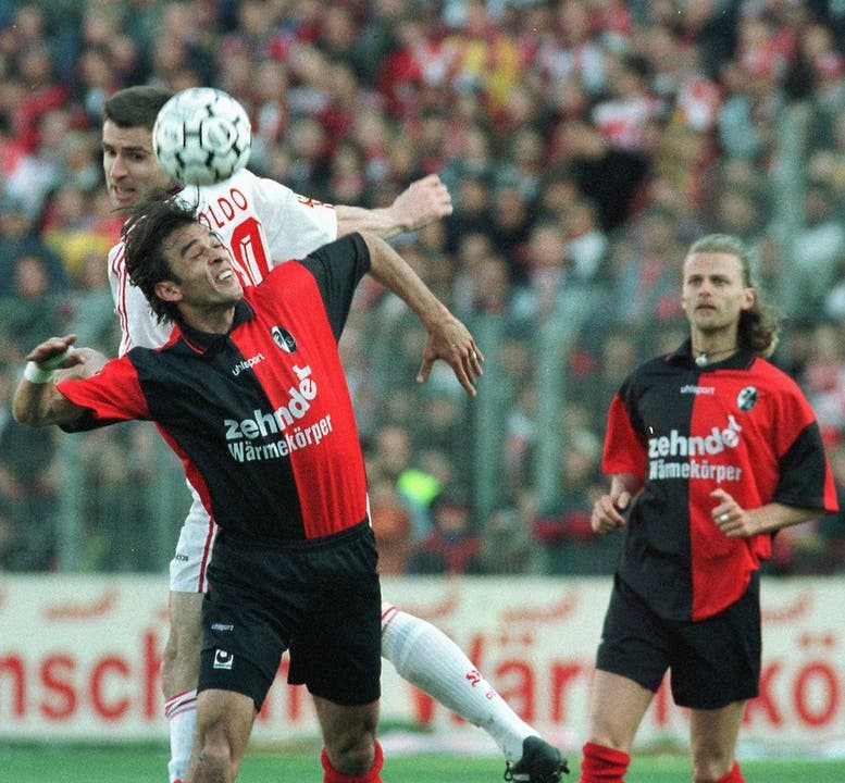 1997 im Dress des SC Freiburg