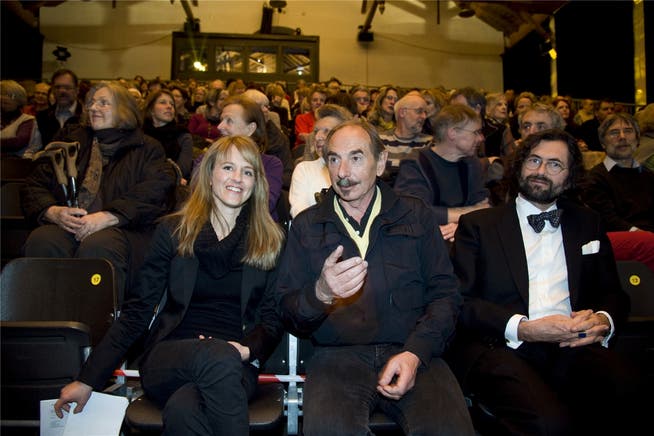 Direktorin Seraina Rohrer, Regisseur Xavier Koller und Thomas Geiser bei der Projection Spécial.