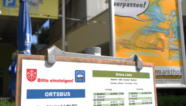 Der Ortsbus Obersiggenthal ist bald Geschichte.