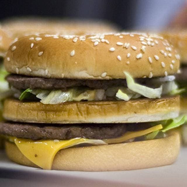 1000 dieser Hamburger sollten am Samstag in der Solothurner Filiale von McDonalds bestellt werden.
