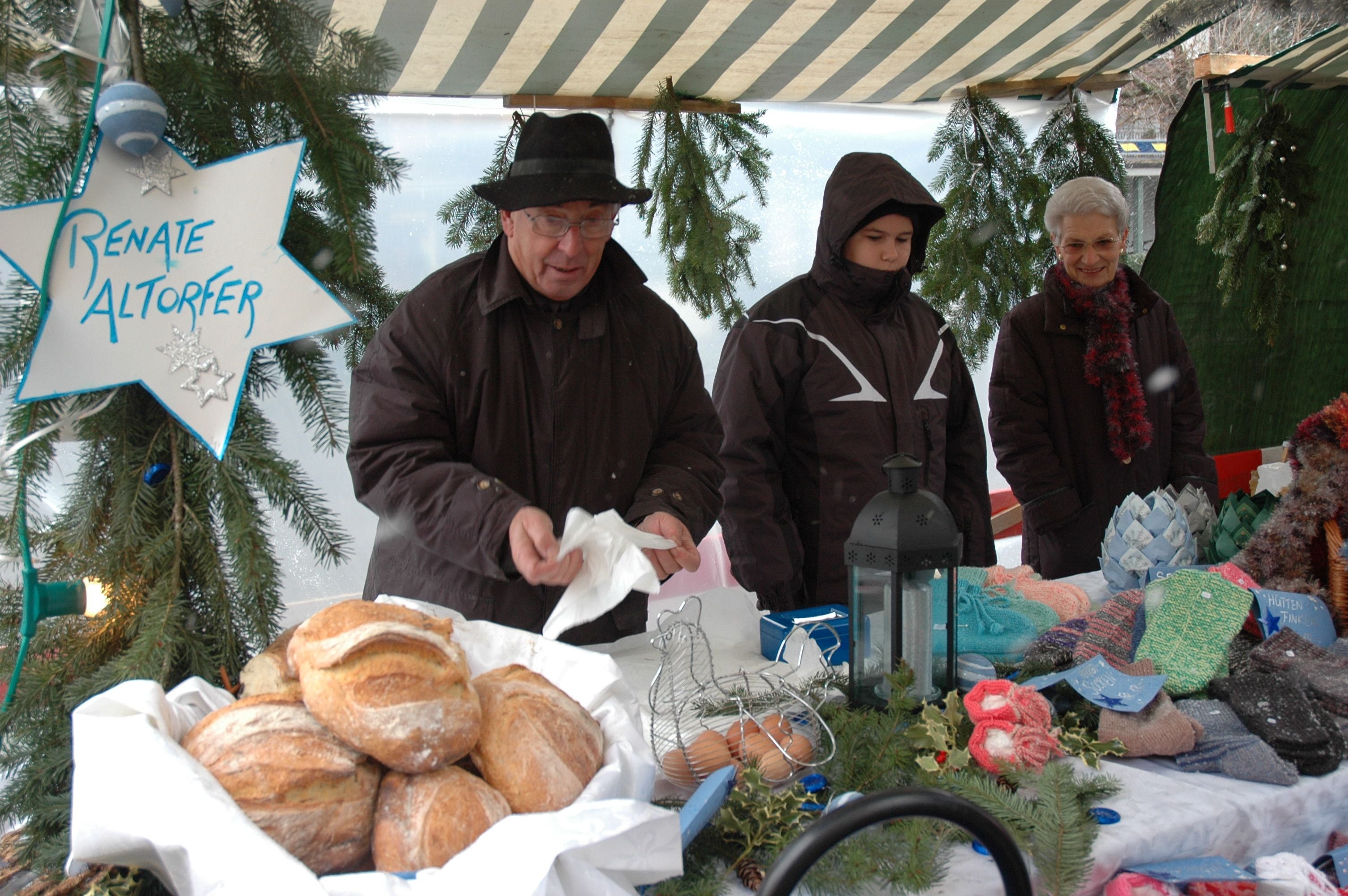 Leserbeitrag - Glühwein im Schneegestöber in Endingen