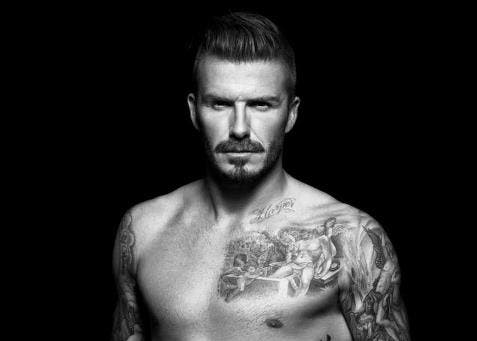 David Beckham posiert in Unterwäsche für H &amp; M